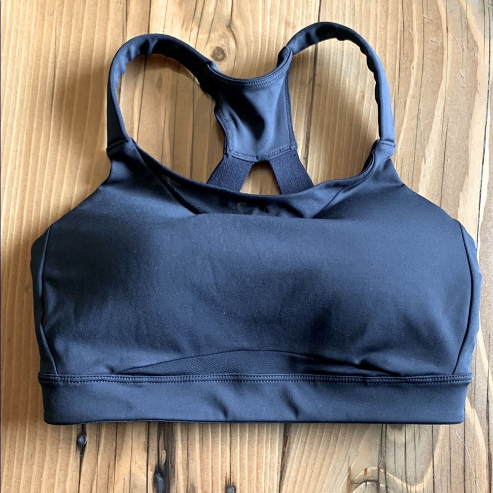 Oiselle Boom bra, high impact, Black, size 32D, EUC